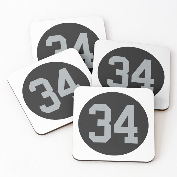 Item preview, Bo Jackson Number 34 Jersey Las Vegas Raiders Inspired  designed and sold by sportsnumbers.