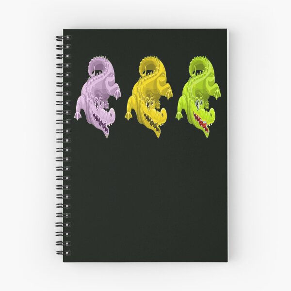 Item preview, Purple Yellow and Green Alligators designed and sold by pcreations.