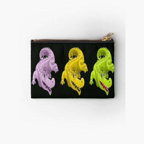Item preview, Purple Yellow and Green Alligators designed and sold by pcreations.