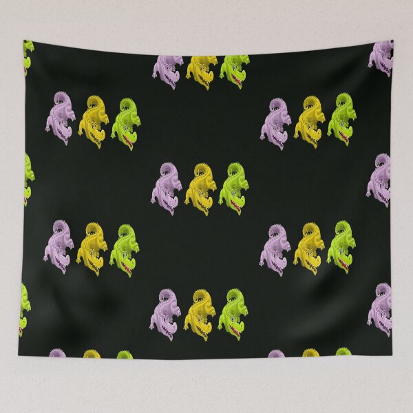 Item preview, Purple Yellow and Green Alligators designed and sold by pcreations.
