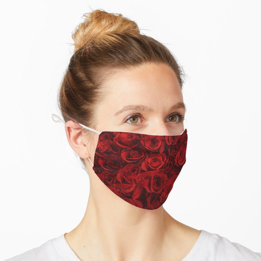 Red Roses Mask