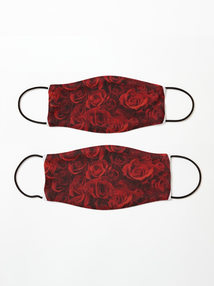 Alternate view of Red Roses Mask