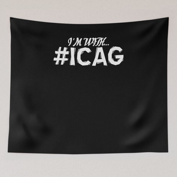 Item preview, I'm With ICAG Shirt designed and sold by LifeQuotes.