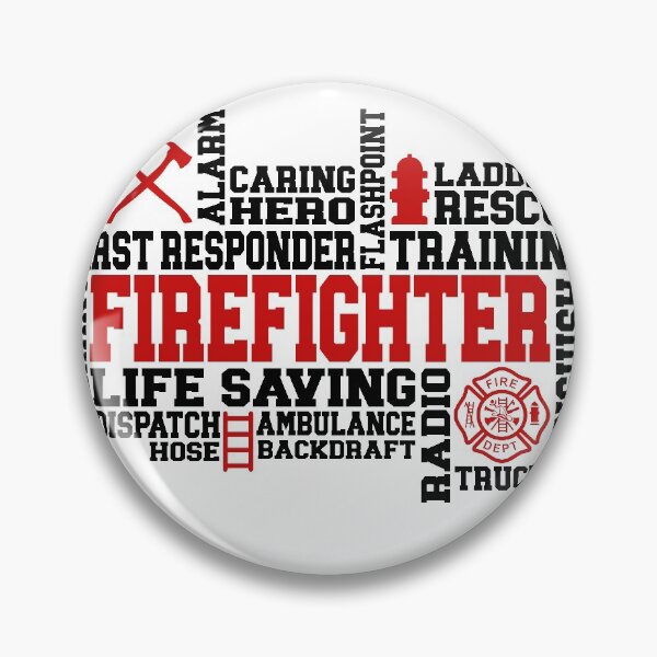 Item preview, Firefighter Word Art designed and sold by Deestylistic.