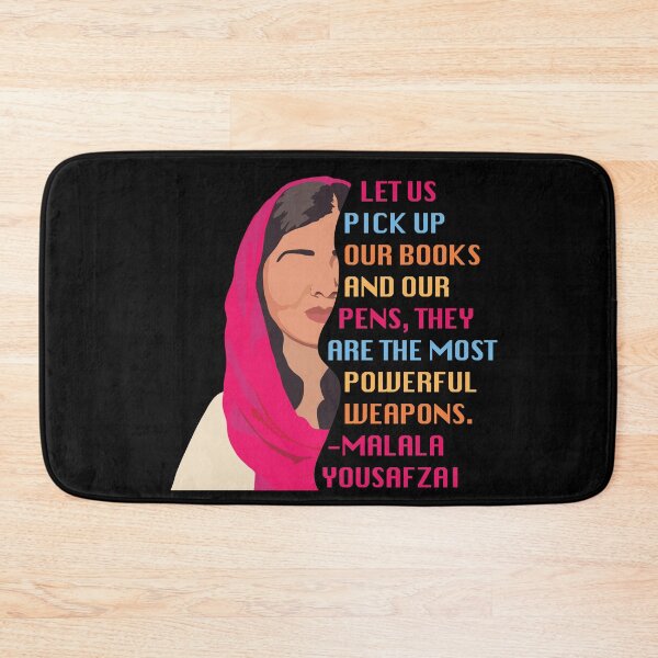 Item preview, Malala Yousafzai Quote-  Let Us Pick Up Our Books And Pens designed and sold by melinarae.