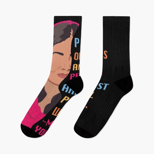 Item preview, Malala Yousafzai Quote-  Let Us Pick Up Our Books And Pens designed and sold by melinarae.