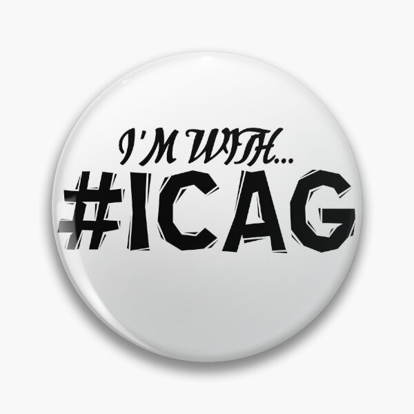 Item preview, I'm With ICAG Shirt designed and sold by LifeQuotes.