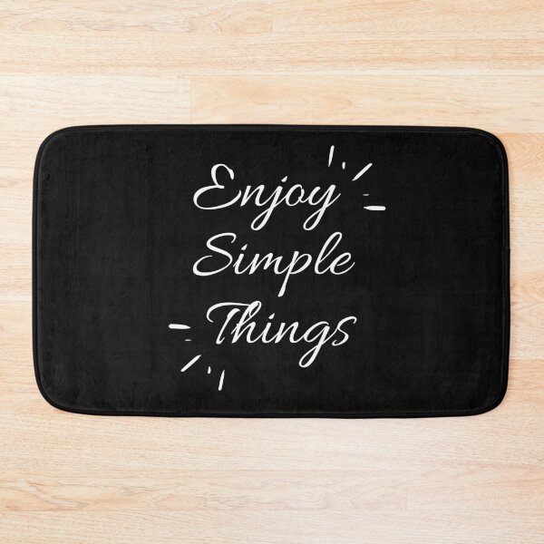 Item preview, Enjoy Simple Things t-shirt, insprirational saying t-shirt designed and sold by thebreeze09.
