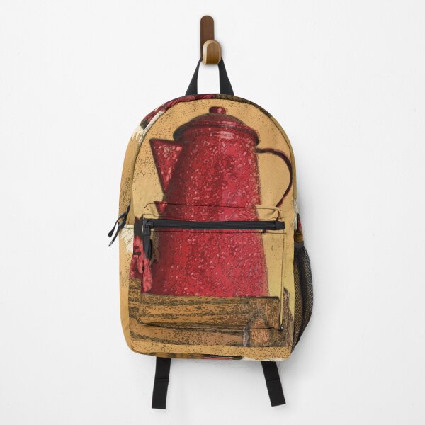 The Red Coffee Pot Backpack