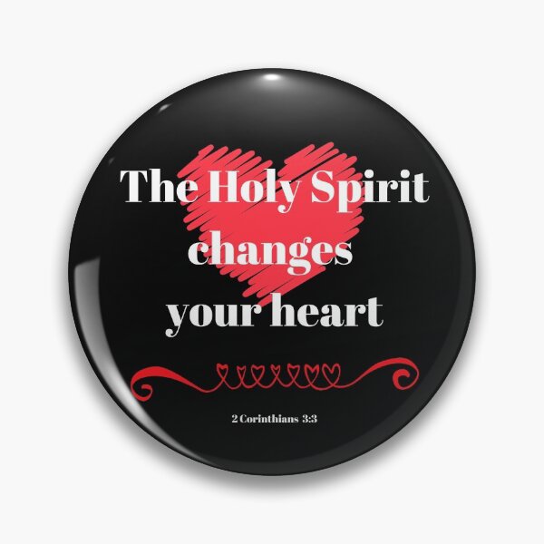 Item preview, The Holy Spirit Changes Your Heart 2 Corinthians 3:3 designed and sold by Roland1980.