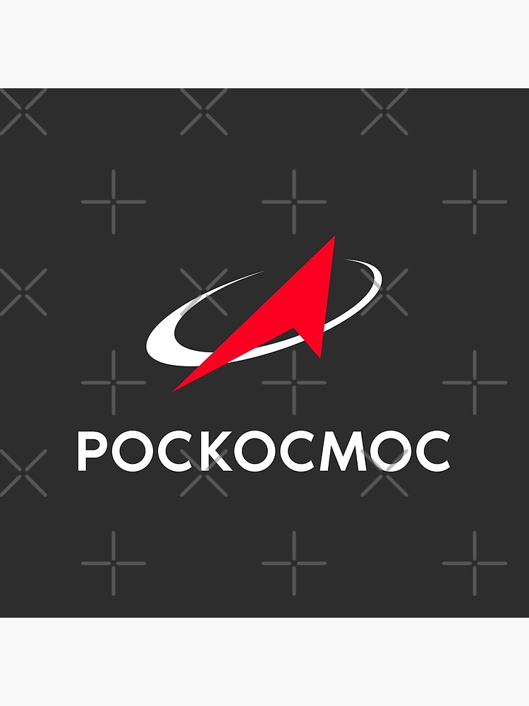 "Pockocmoc Russian Space Program Logo" Poster by CrystalCrush Redbubble