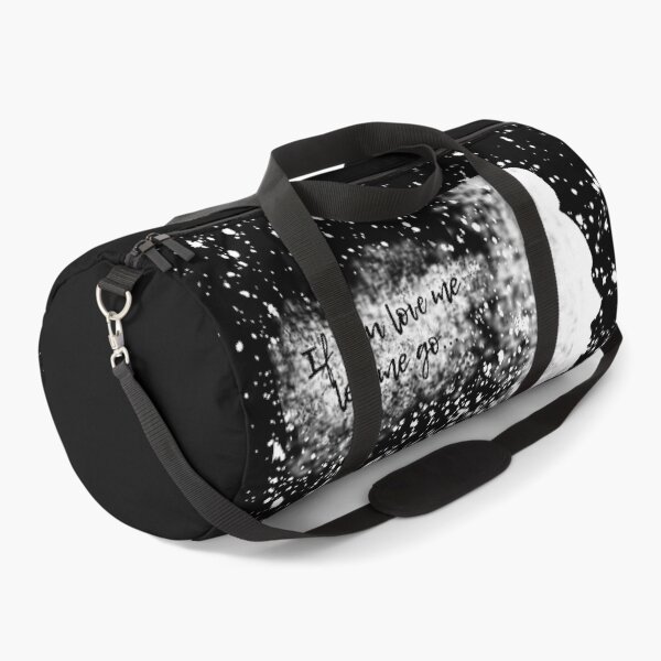 Item preview, If you love me b&w splatter paint designed and sold by orangeturtle.