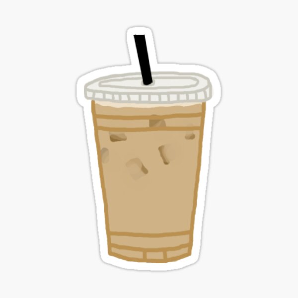 iced coffee sticker Sticker