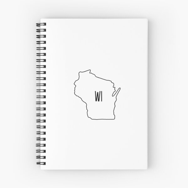 Item preview, Wisconsin state outline designed and sold by mckinleyc.