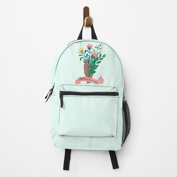 Item preview, My Skin Color Is Not A Crime,dark skin,flowers in hand designed and sold by ELmezz.