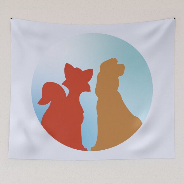 Item preview, The Fox and The Hound designed and sold by mirandathorne16.