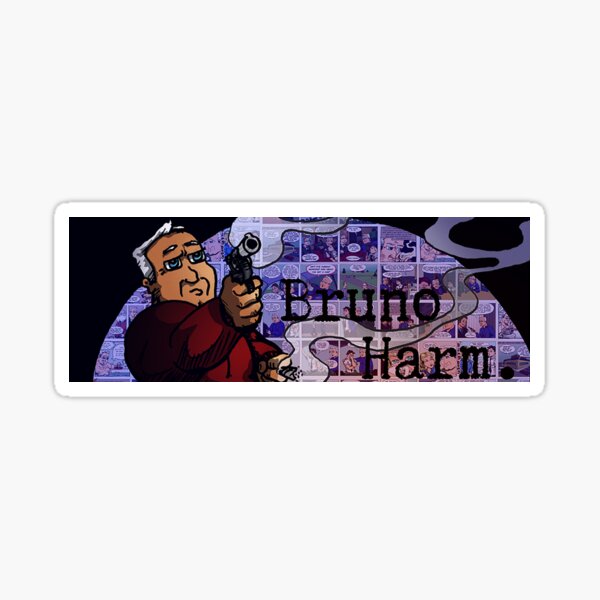 Bruno Harm, spotlight Sticker