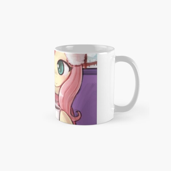 Sharing a warm drink Classic Mug