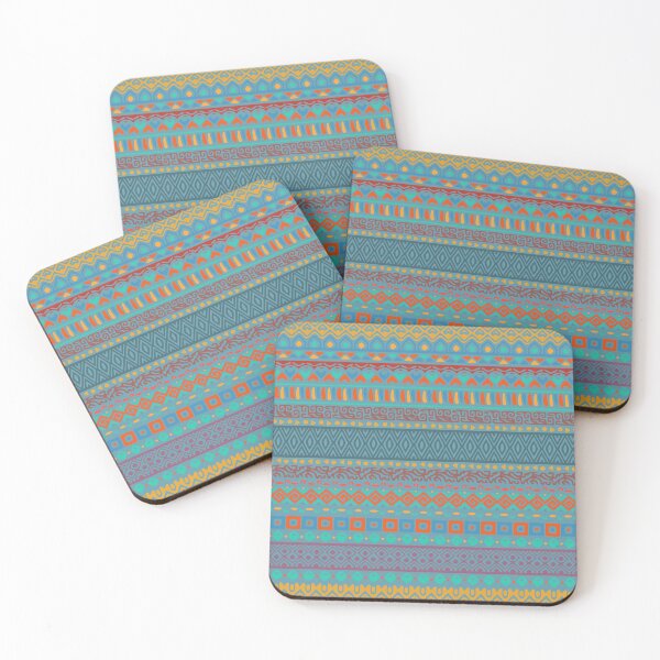 Item preview, Decorative pattern of ethnic ornamental shapes designed and sold by Dead-Famous.