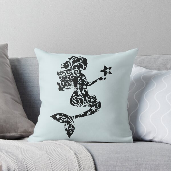 Item preview, Fancy Flourish Mermaid designed and sold by lolodesignprint.