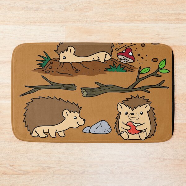 Artikelvorschau, Netter Igel Geschenk Herbst Wald Tiere Ernte Igel entworfen und verkauft von DSWShirts.