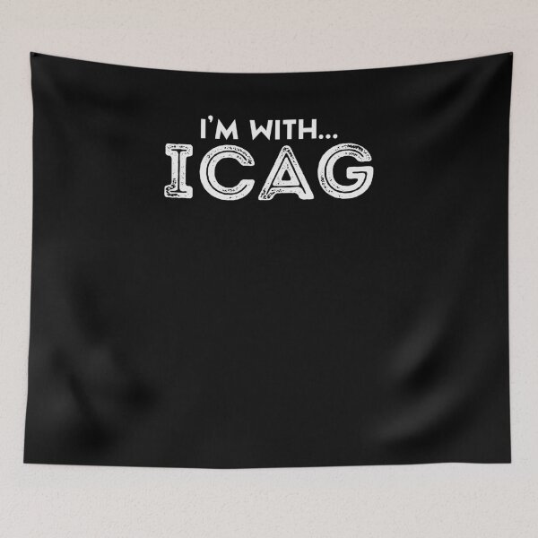Item preview, I'm With ICAG Shirt designed and sold by LifeQuotes.