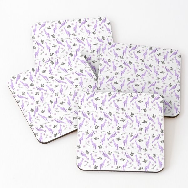 Item preview, Purple Giraffes designed and sold by PaintingbyAgnes.