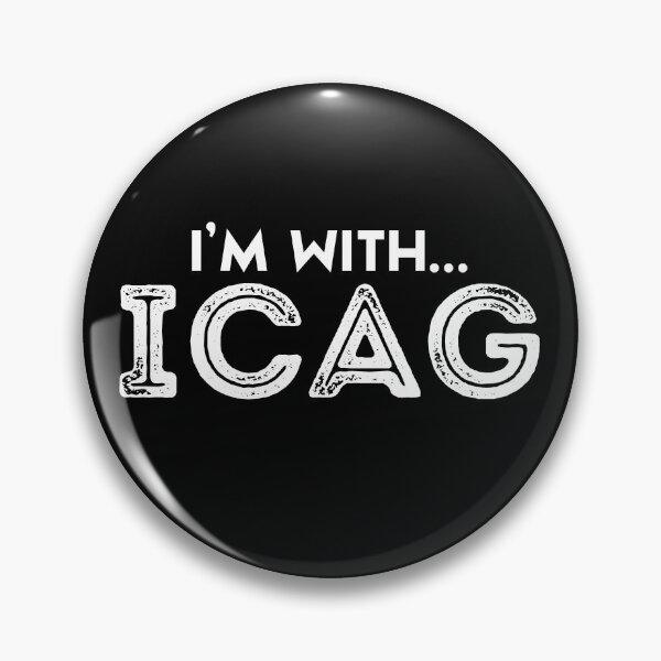 Item preview, I'm With ICAG Shirt designed and sold by LifeQuotes.