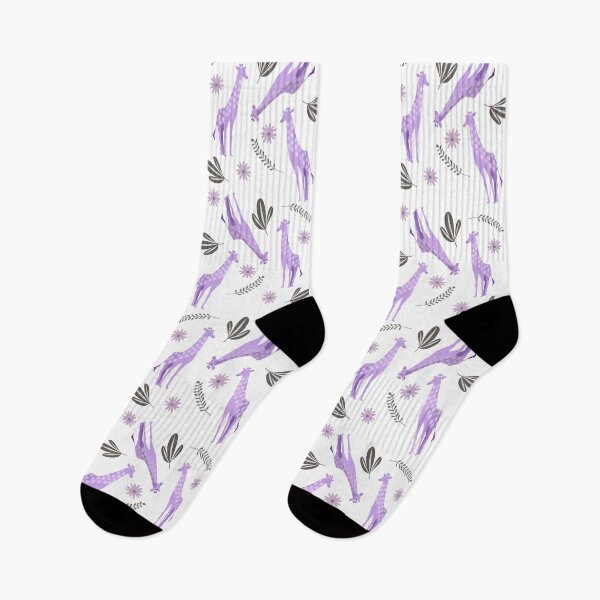 Item preview, Purple Giraffes designed and sold by PaintingbyAgnes.