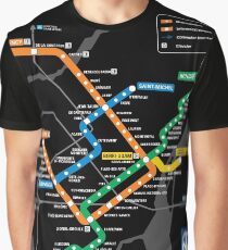 STM Montreal Metro Grafik T-Shirt