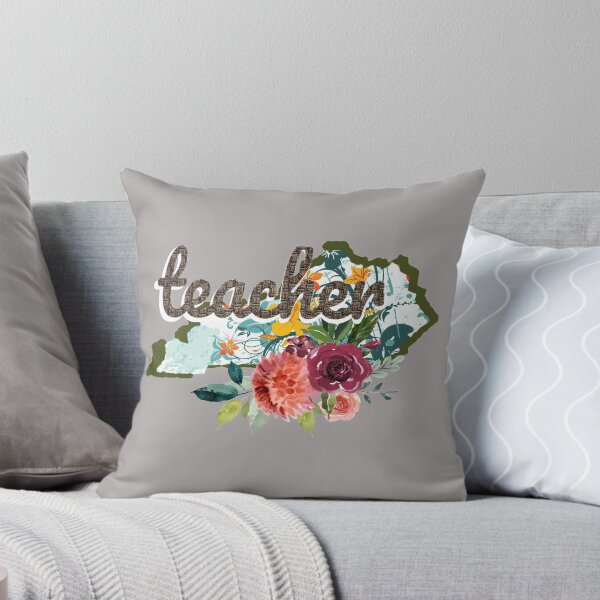 Item preview, Kentucky Teacher Floral Watercolor designed and sold by AZGuzmans.