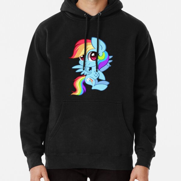 My Little Pony Rainbow Dash Pullover Hoodie for Sale by pinipy Redbubble