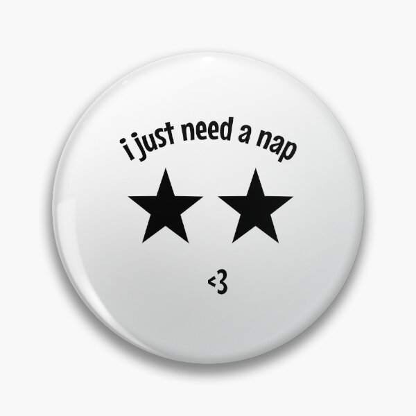 Item preview, I just need a nap star kissy face designed and sold by zoeebeck.
