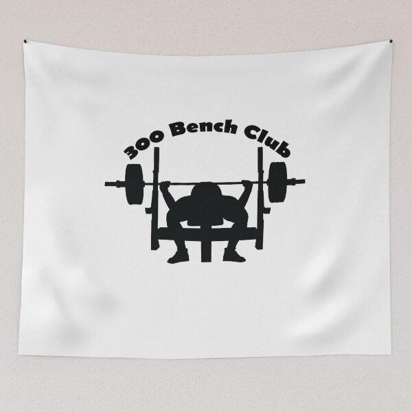 Item preview, The 300 lbs Bench Club designed and sold by Six Deers.