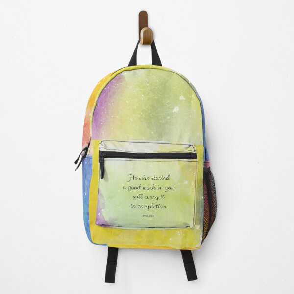 Item preview, He who started a good work in you will carry it to completion. Phil 1:16 designed and sold by StudioCitrine.