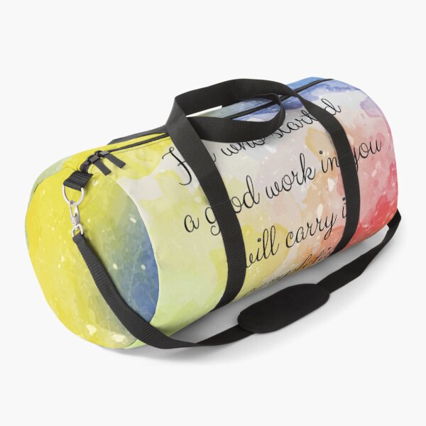 Item preview, He who started a good work in you will carry it to completion. Phil 1:16 designed and sold by StudioCitrine.