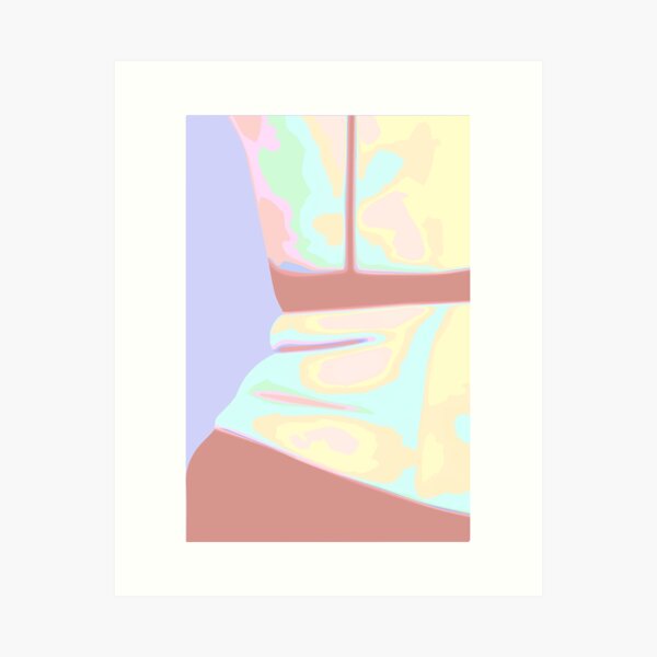 Vista previa del artículo con la obra «Ilustración de cuerpo curvilíneo», diseñado y vendido por karinapezeshkan.