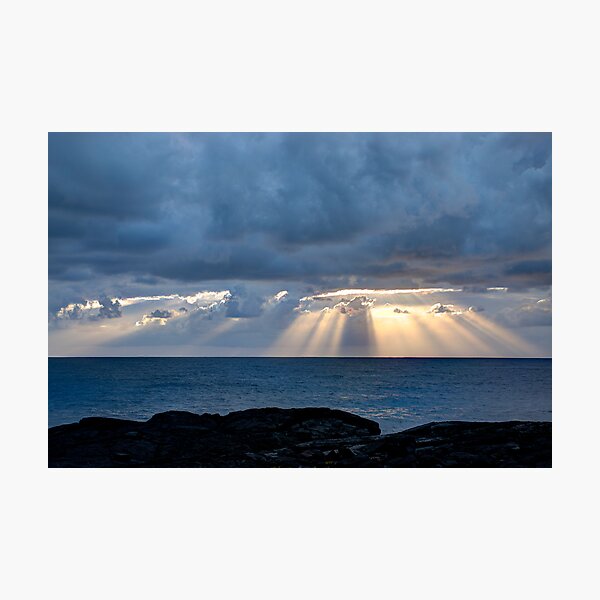 Hawaiian Sunrise Photographic Print