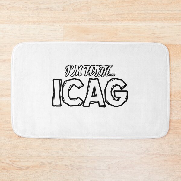 Item preview, I'm With ICAG Shirt designed and sold by LifeQuotes.