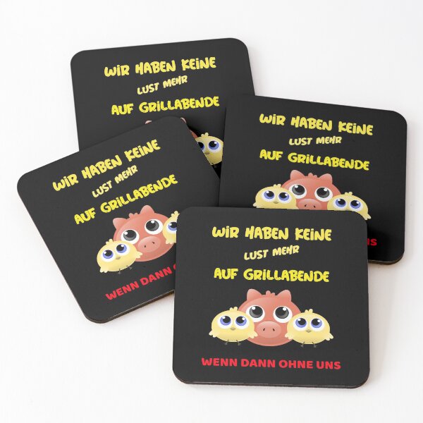 Item preview,  Chicken are no longer in the mood for happy barbecues with beer and more. Given the conditions in the slaughter factories, we can slowly rethink. Vegan or vegetarian may be an alternative. designed and sold by Bodino.