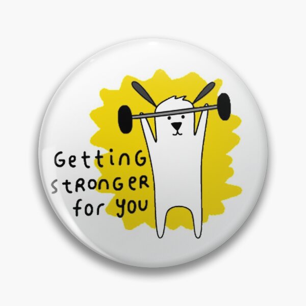 Item preview, Getting Stronger For You - Snapchat Dog designed and sold by cluedup.