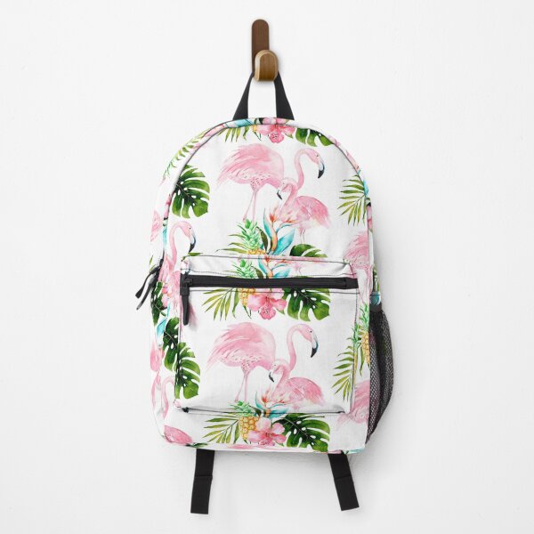 Item preview, Pink Flamingo + Tropical Foliage + Pinapples designed and sold by PixDezines.