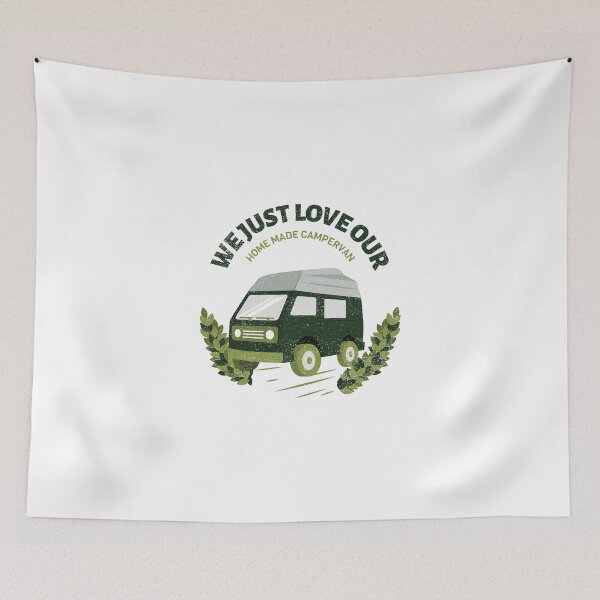 Item preview, We Just Love Our Homemade Campervan designed and sold by acceleratorhams.