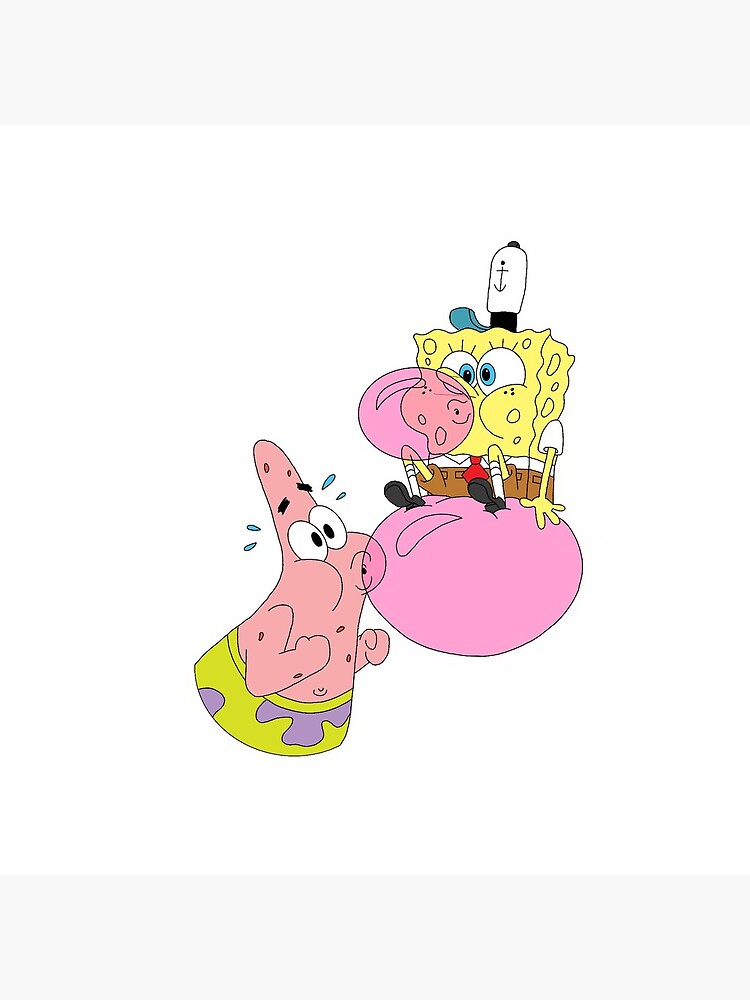 "Spongebob and Patrick Bubble" Canvas Print for Sale by phillipscass27