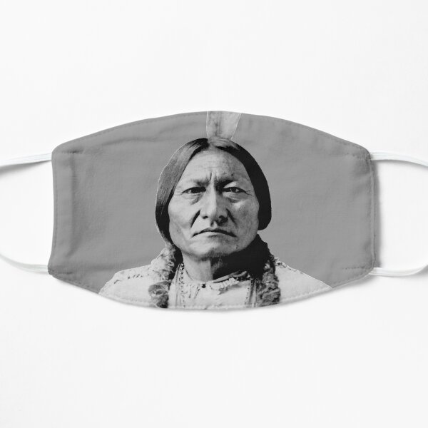 Sioux Chief Sitting Bull Flat Mask