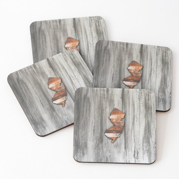 Item preview, Rustic New Jersey Shape designed and sold by Jared Davies.