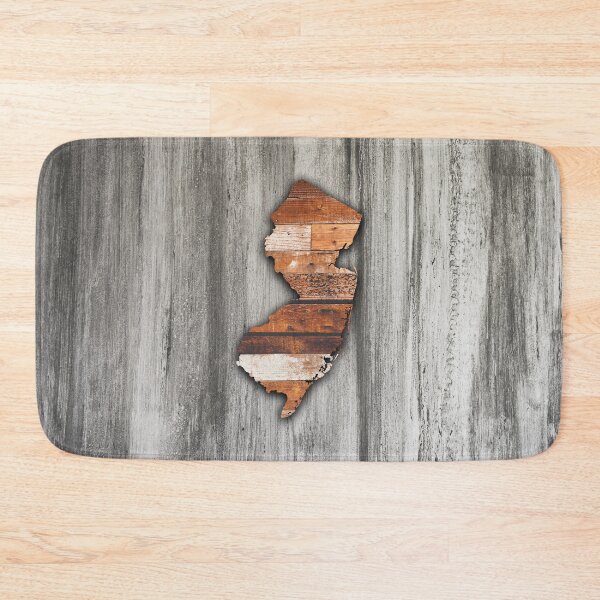Item preview, Rustic New Jersey Shape designed and sold by Jared Davies.
