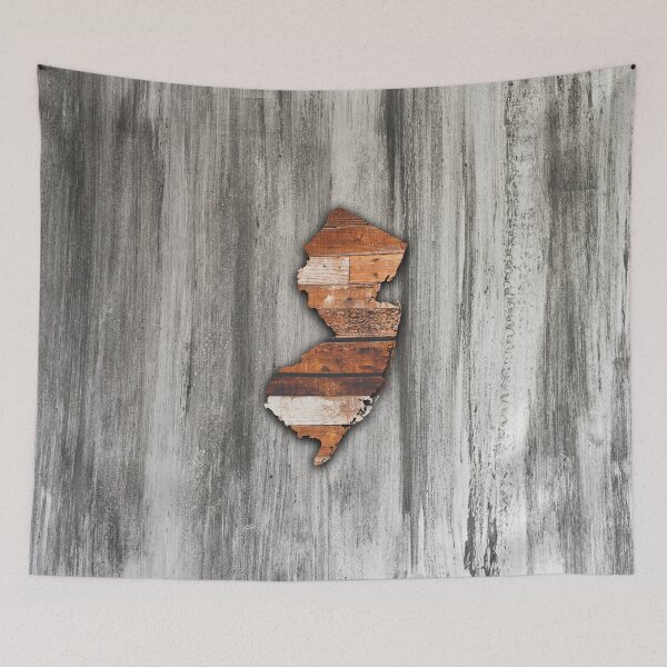 Item preview, Rustic New Jersey Shape designed and sold by Jared Davies.