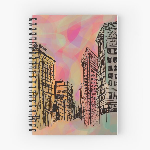 Aperçu de l'œuvre NYC Flatiron - Chaos subtil créée et vendue par Emaartz.