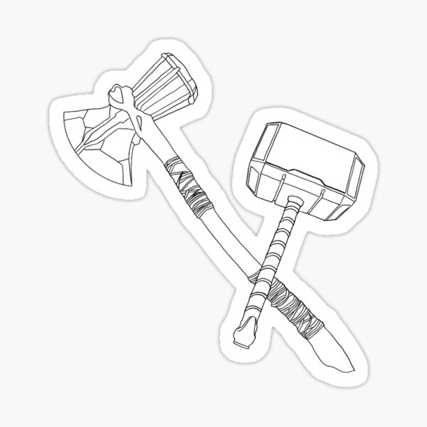 Featured image of post Thor Hammer And Stormbreaker Drawing Today s lesson is how to draw thor s hammer